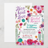 Taco Bout Liebe Bridal Dusche Einladung (Vorne/Hinten)