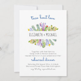 Taco Bout Liebe Cacti Fiesta Probe Abendessen