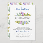 Taco Bout Liebe Cacti Fiesta Probe Abendessen (Vorne/Hinten)