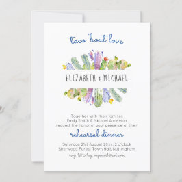 Taco Bout Liebe Cacti Fiesta Probe Abendessen