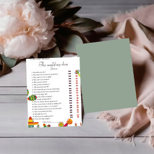 Taco Bout Liebe Cactus bachelorette Spielkarte Ankündigung