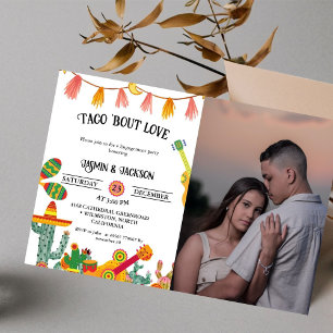 Taco 'Bout Liebe Cactus Engagement Partei Einladung