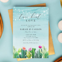 Taco 'Bout Liebe Cactus Fiesta Engagement Party