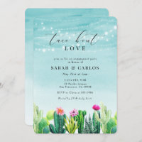 Taco 'Bout Liebe Cactus Fiesta Verlobung