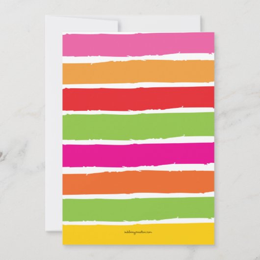 Taco bout Liebe - Chalkboard Bridal Einladung (Rückseite)