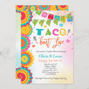 Taco Bout Liebe Einladung Paare Fiesta Dusche