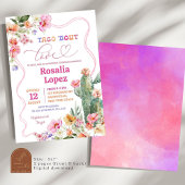 Taco Bout Liebe Farbiges mexikanisches Brautparty Einladung
