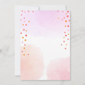 Taco Bout Liebe Fiesta Paare Dusche Einladung (Rückseite)