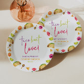 Taco Bout Liebe! Fiesta Wedding Couples Dusche Pappteller