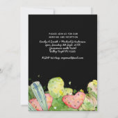 Taco Bout Liebe Foto Fiesta Wedding Einladung (Rückseite)