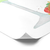 Taco 'Bout Liebe Hochzeit oder Brautparty Willkomm Poster (Ecke)