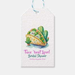 Taco 'Bout Liebe! Letztes Party Brautparty Geschenkanhänger