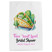 Taco 'Bout Liebe! Letztes Party Brautparty Mittlere Geschenktüte (Vorderseite)