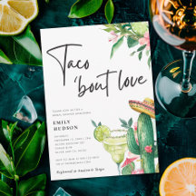 Taco Bout Liebe Mexikanisches Brautparty