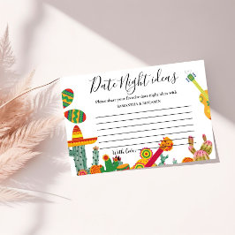 Taco Bout Liebe Mexikos Dattelet Hinweiskarte