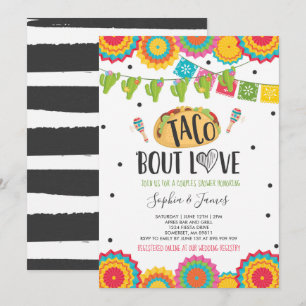 Taco 'Bout Liebe Paare Verlobung Fiesta Party Einladung