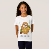Taco Bout Liebe Sloth und Taco T-Shirt (Vorne ganz)