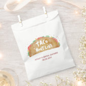 Taco 'Bout Liebe Wedding Brautparty Fiesta Geschenktütchen (Ausgeschnitten)