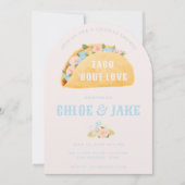 Taco 'Bout Love Couple's Shower Invitation Einladung (Vorderseite)