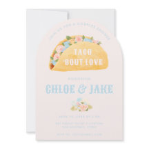 Taco 'Bout Love Couple's Shower Invitation