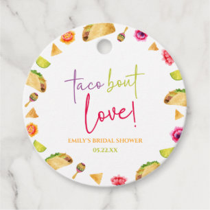 Taco Bout Love! Fiesta Junggesellinnenabschied Geschenkanhänger