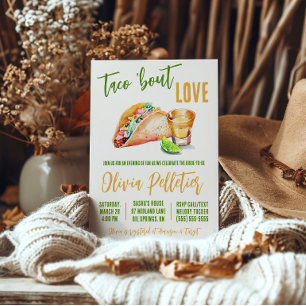 Taco 'Bout Love! Tacos und Tequila-Junggesellinne Einladung