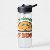 Taco Bout Mein Buch Funny Author Werbeaktion Art Trinkflasche (Links)