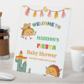 Taco Bout Mexikos Baby Dusche Begrüßungszeichen Sockelschild (In Situ)
