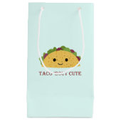 Taco Bout Niedlich Kawaii Taco Kleine Geschenktüte (Vorderseite)