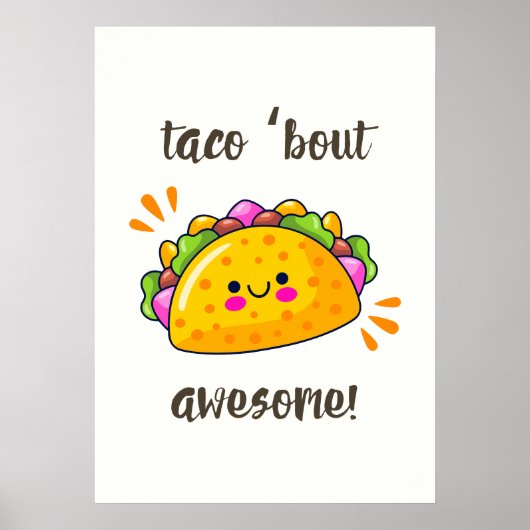 Taco 'bout phantastisch! poster (Vorne)