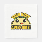Taco Bout Phantastisch Serviette (Vorderseite)