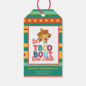 Taco Bout Real Anwesen Pop by Marketing Geschenkanhänger (Vorderseite)