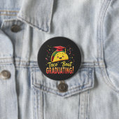 Taco 'Bout Schließen Abschluss Cinco De Mayo Button (Beispiel)