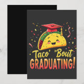 Taco 'Bout Schließen Abschluss Cinco De Mayo Dankeskarte (Vorne/Hinten)