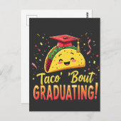 Taco 'Bout Schließen Abschluss Cinco De Mayo Postkarte (Vorne/Hinten)