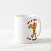 Taco Bout Weihnachten Weihnachten Lebkuchen Spaß Kaffeetasse (VorderseiteRechts)