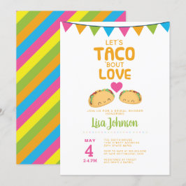Taco Brautparty fiesta// Taco 'Bout Liebe Einladung