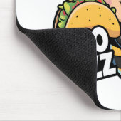 Taco Buzz Bumble Bee Mousepad (Ecke)