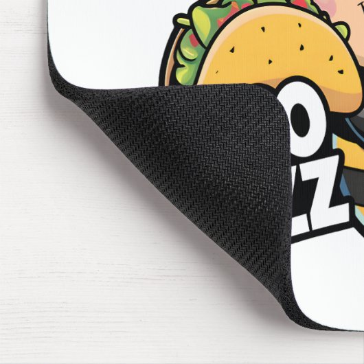 Taco Buzz Bumble Bee Mousepad (Ecke)