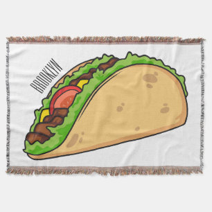 Taco-Cartoon-Abbildung Decke