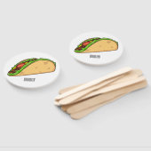 Taco-Cartoon-Abbildung Fächer (Non-assembled)