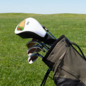 Taco-Cartoon-Abbildung Golf Headcover (In SItu)