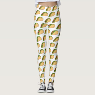 Taco-Cartoon-Abbildung Leggings