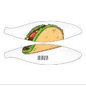 Taco-Cartoon-Abbildung Mini Basketball (Panele)