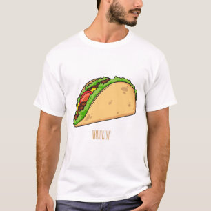 Taco-Cartoon-Abbildung T-Shirt