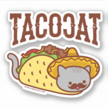 TACO CAT-Aufkleber - "TACOCAT"