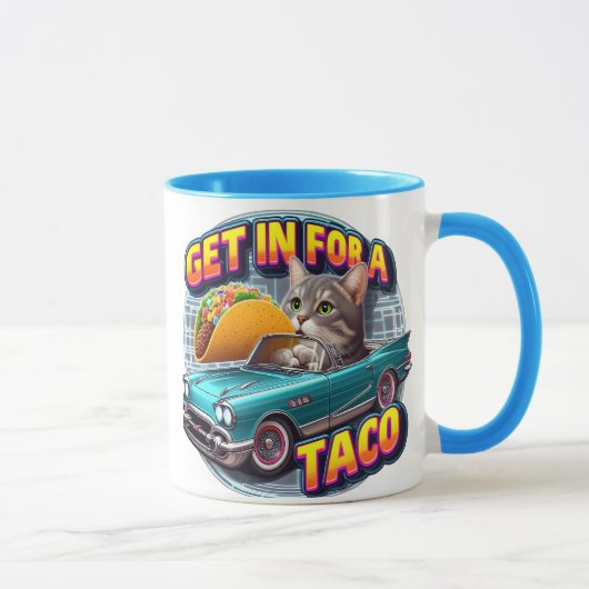 Taco Cat Cruise Tasse (Rechts)