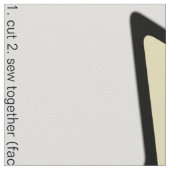 Taco Cat Cut and Seed Kit Stoff (Nahaufnahme)