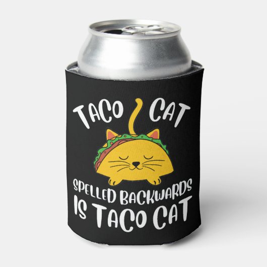 Taco Cat Dosenkühler (Kanne Vorderseite)