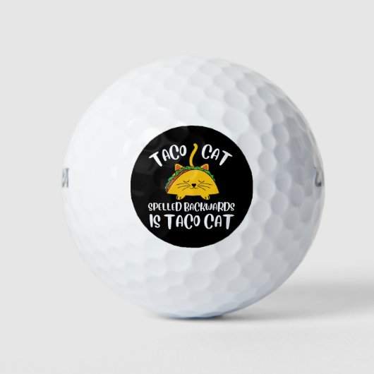 Taco Cat Golfball (Vorderseite)